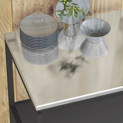 Stoccaggio in cucina HATTEM Nero 90 x 50 x 92 cm Acciaio | homemem39