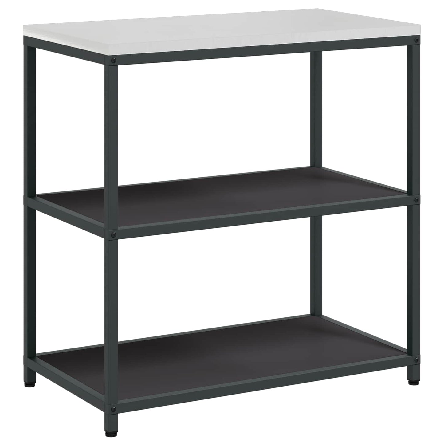 Stoccaggio in cucina HATTEM Nero 90 x 50 x 92 cm Acciaio | homemem39