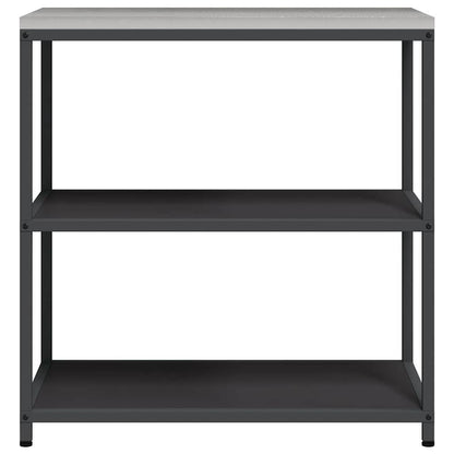 Stoccaggio in cucina HATTEM Nero 90 x 50 x 92 cm Acciaio