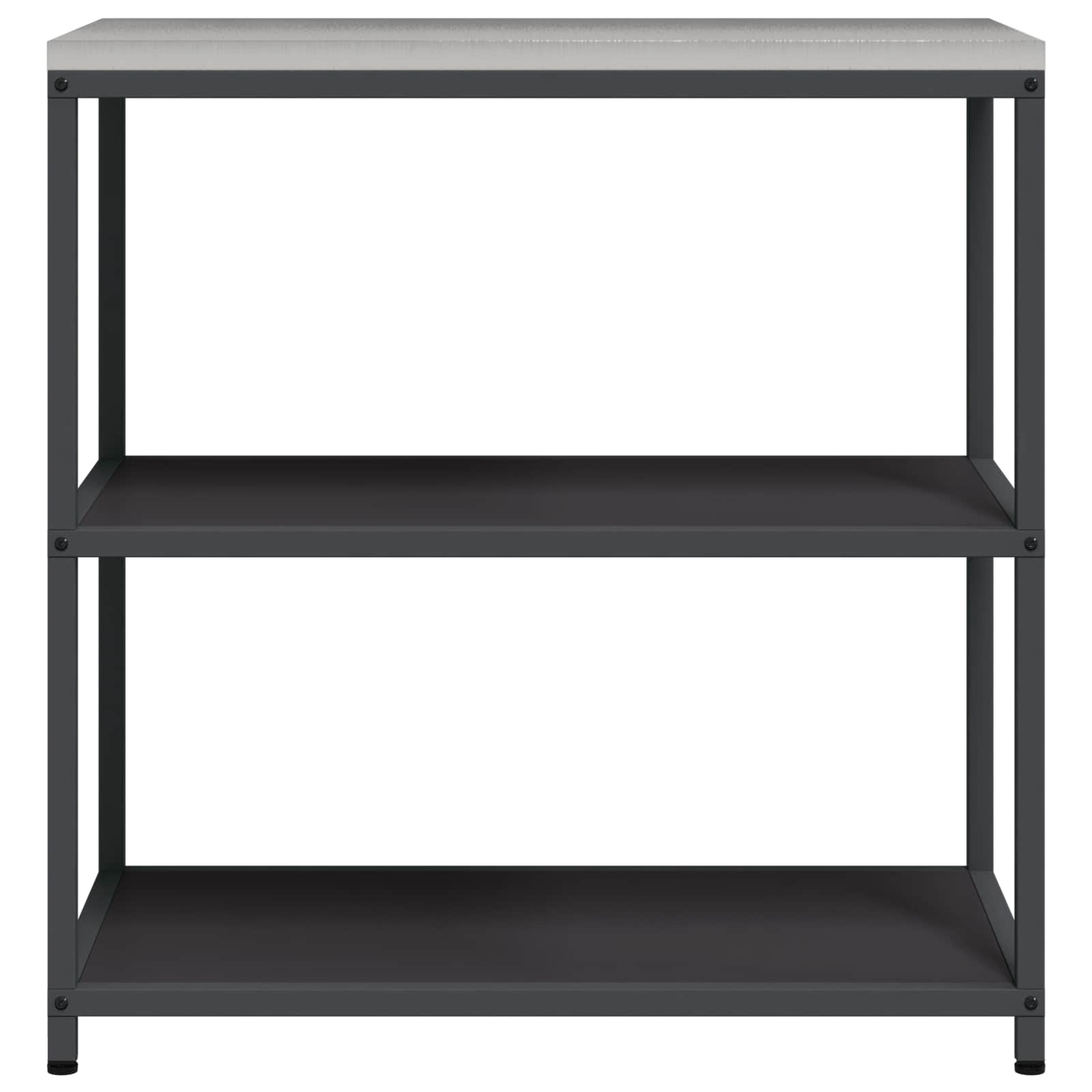 Stoccaggio in cucina HATTEM Nero 90 x 50 x 92 cm Acciaio | homemem39