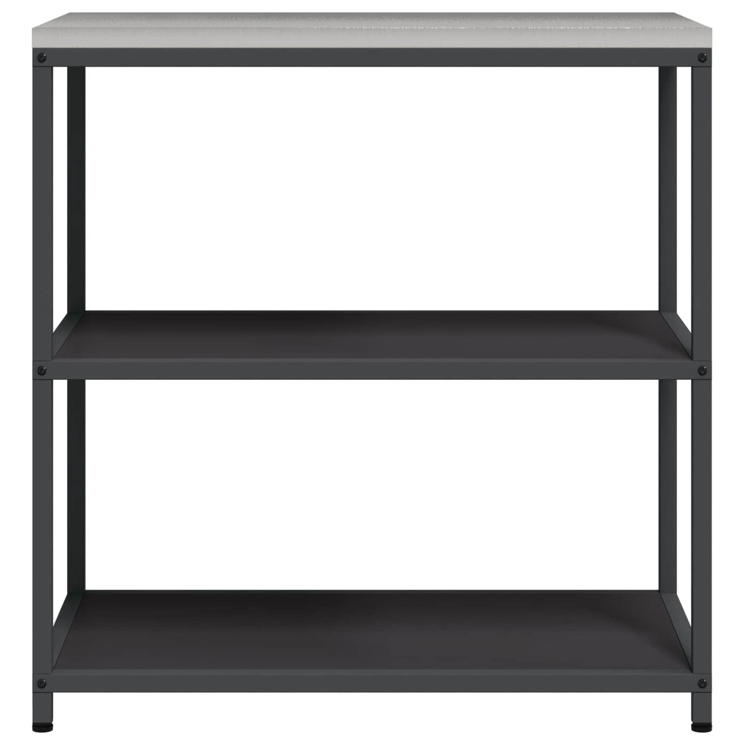 Stoccaggio in cucina HATTEM Nero 90 x 50 x 92 cm Acciaio