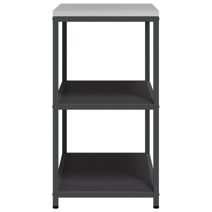 Stoccaggio in cucina HATTEM Nero 90 x 50 x 92 cm Acciaio | homemem39