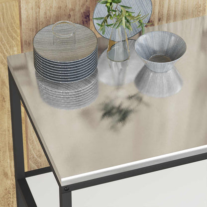Stoccaggio in cucina HATTEM Bianco 90 x 50 x 92 cm Acciaio
