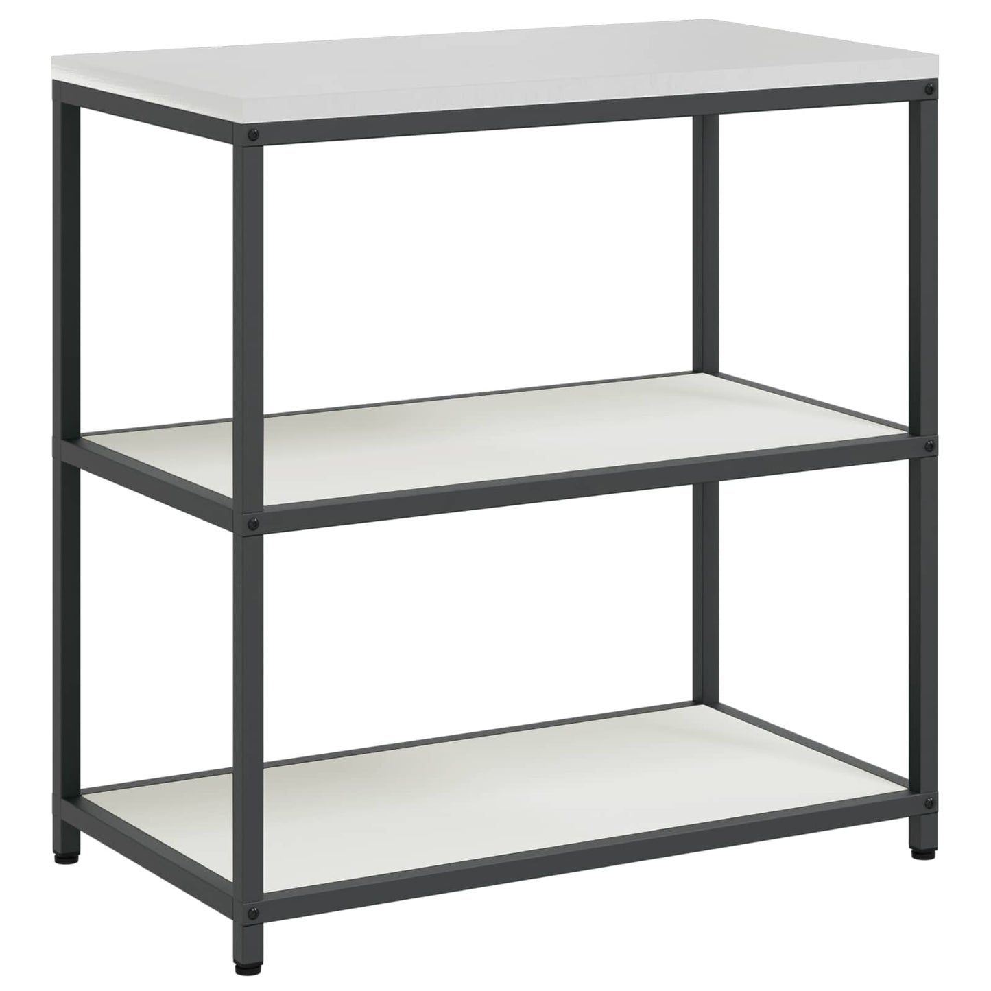 Stoccaggio in cucina HATTEM Bianco 90 x 50 x 92 cm Acciaio