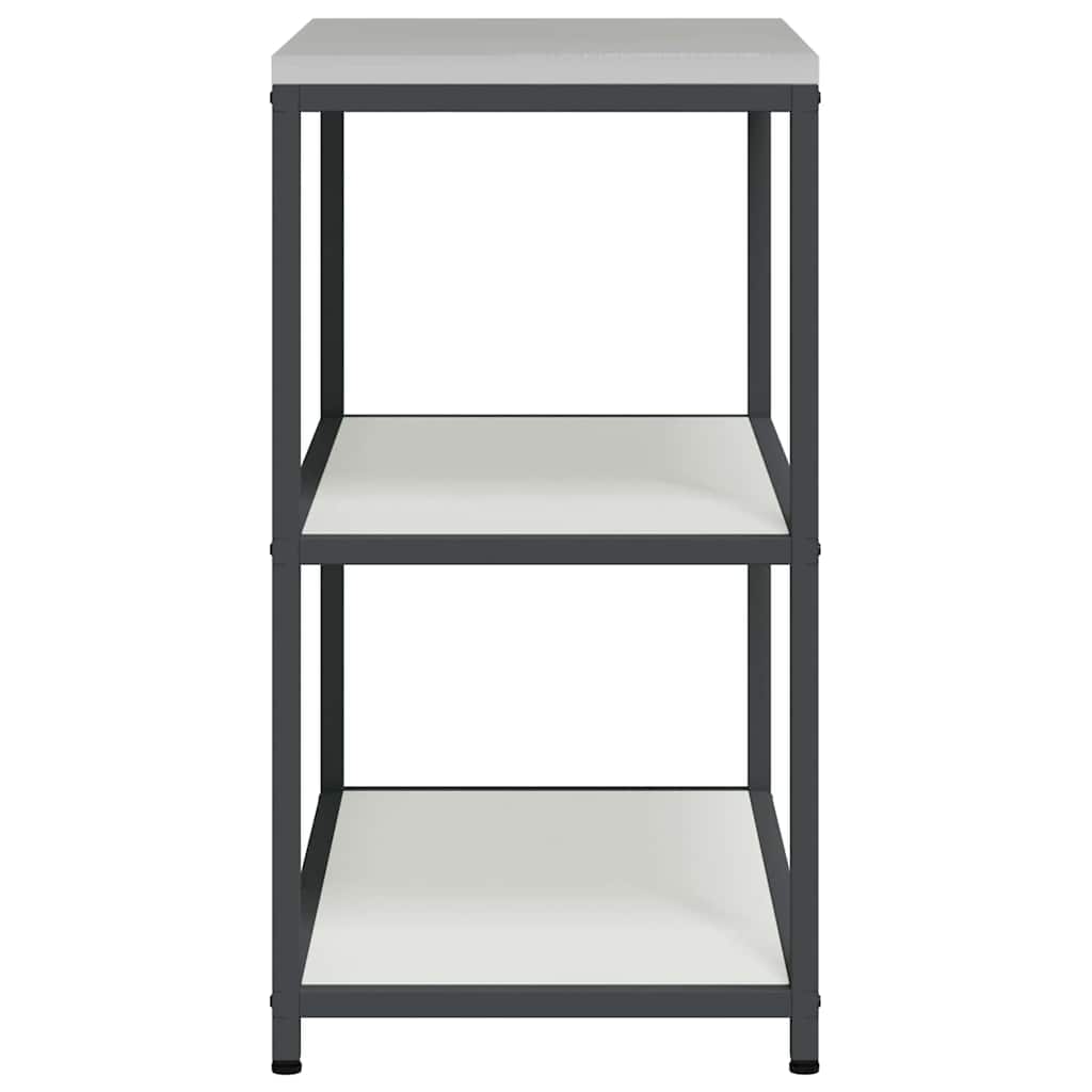 Stoccaggio in cucina HATTEM Bianco 90 x 50 x 92 cm Acciaio | homemem39