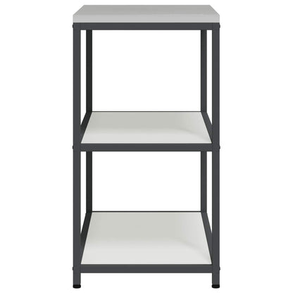 Stoccaggio in cucina HATTEM Bianco 90 x 50 x 92 cm Acciaio