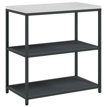 Stoccaggio in cucina HATTEM Antracite 90 x 50 x 92 cm Acciaio | homemem39