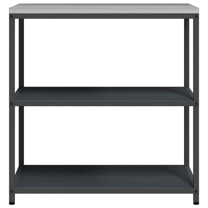Stoccaggio in cucina HATTEM Antracite 90 x 50 x 92 cm Acciaio | homemem39