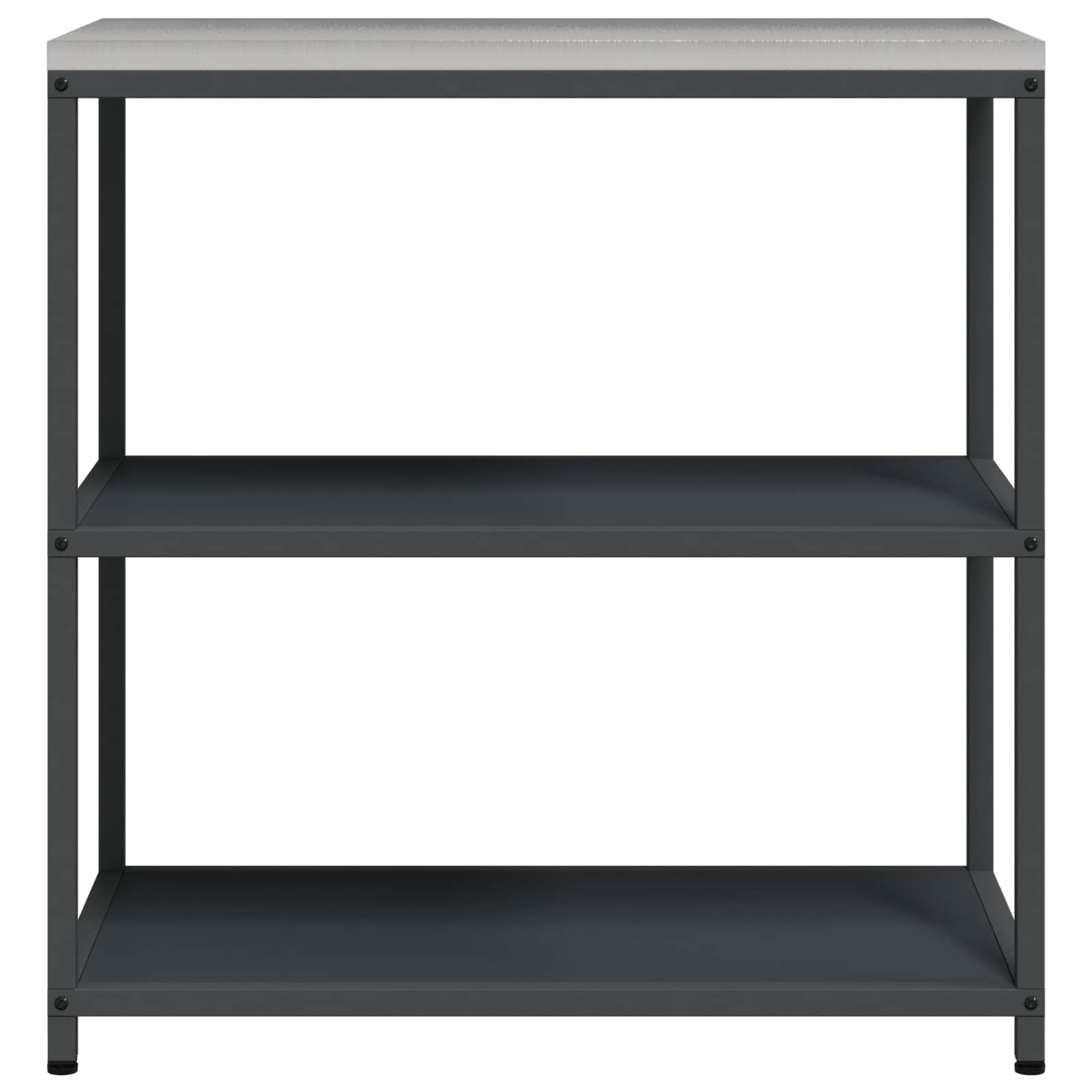 Stoccaggio in cucina HATTEM Antracite 90 x 50 x 92 cm Acciaio | homemem39