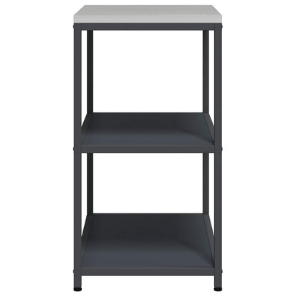 Stoccaggio in cucina HATTEM Antracite 90 x 50 x 92 cm Acciaio | homemem39