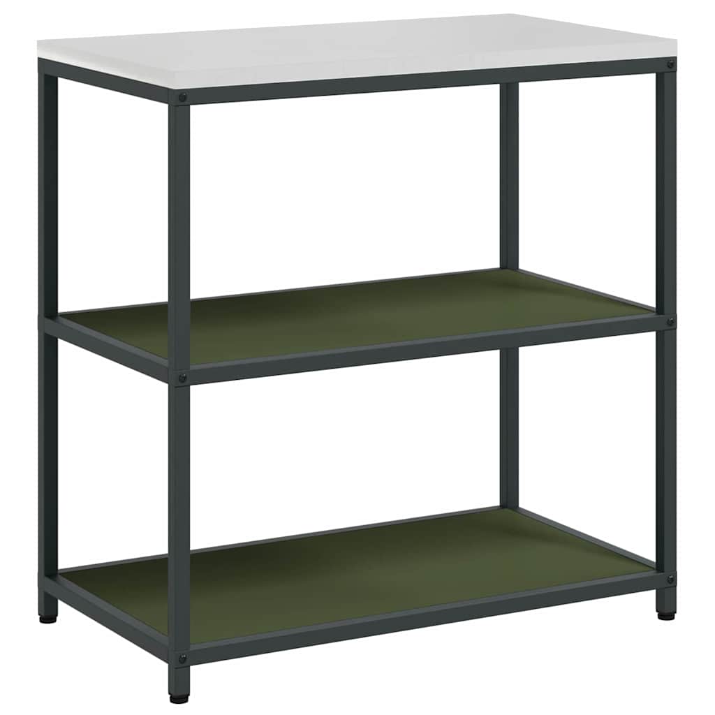 Stoccaggio in cucina HATTEM Verde Oliva 90 x 50 x 92 cm Acciaio | homemem39