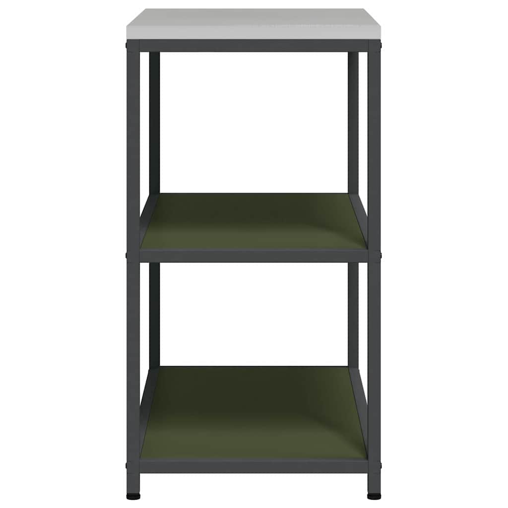 Stoccaggio in cucina HATTEM Verde Oliva 90 x 50 x 92 cm Acciaio | homemem39
