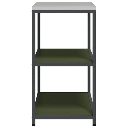 Stoccaggio in cucina HATTEM Verde Oliva 90 x 50 x 92 cm Acciaio | homemem39