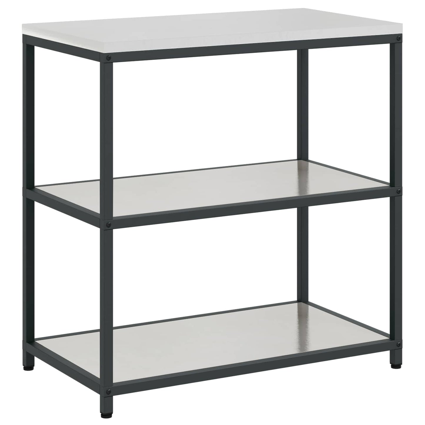 Stoccaggio in cucina HATTEM Argento 90 x 50 x 92 cm Acciaio
