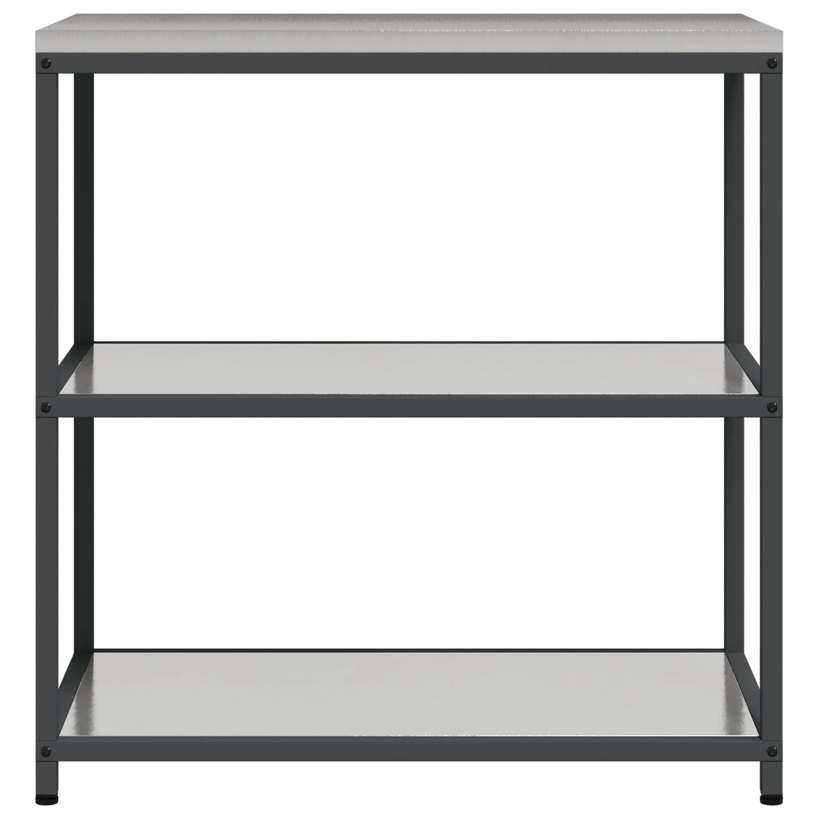 Stoccaggio in cucina HATTEM Argento 90 x 50 x 92 cm Acciaio | homemem39