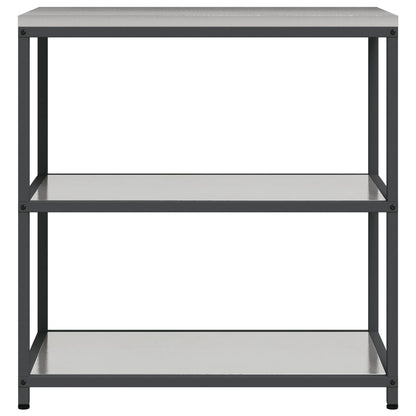 Stoccaggio in cucina HATTEM Argento 90 x 50 x 92 cm Acciaio
