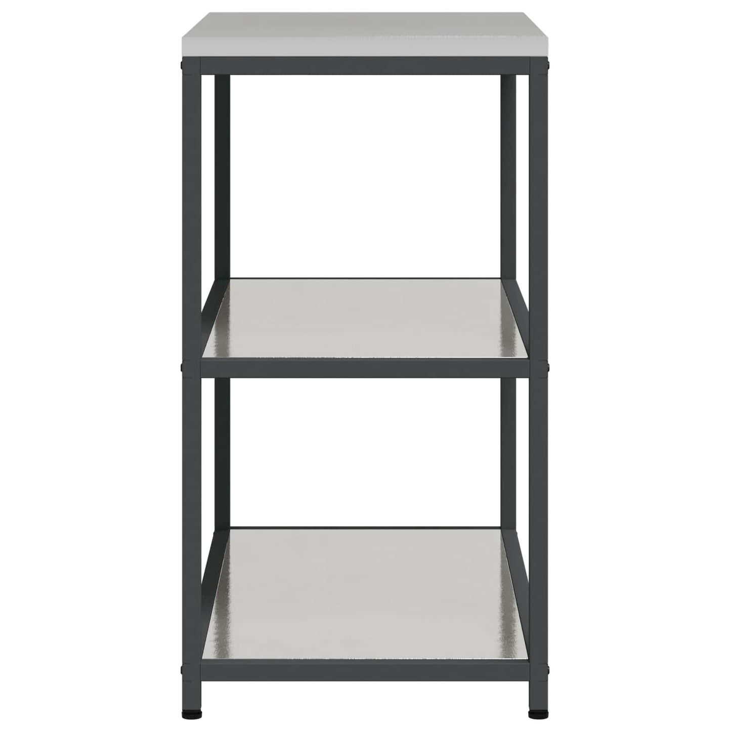 Stoccaggio in cucina HATTEM Argento 90 x 50 x 92 cm Acciaio