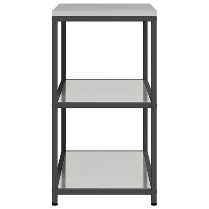 Stoccaggio in cucina HATTEM Argento 90 x 50 x 92 cm Acciaio