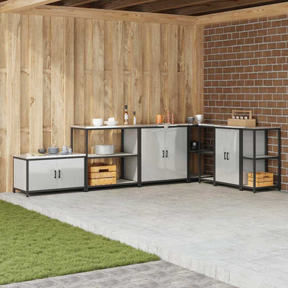 Stoccaggio in cucina HATTEM Argento 90 x 50 x 92 cm Acciaio
