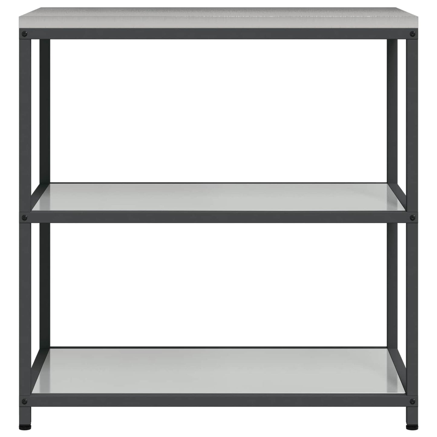 Stoccaggio in cucina HATTEM Argento 90 x 50 x 92 cm Acciaio | homemem39