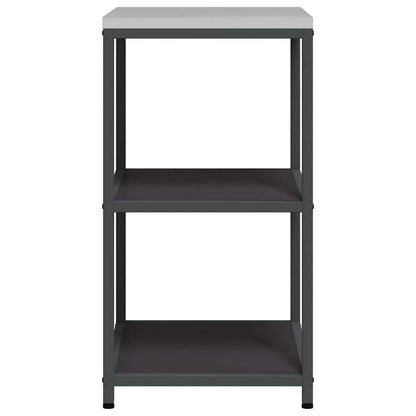 Stoccaggio in cucina HATTEM Nero 60 x 50 x 92 cm Acciaio | homemem39