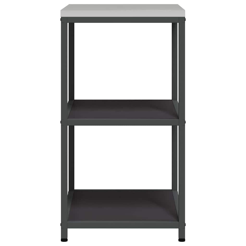 Stoccaggio in cucina HATTEM Nero 60 x 50 x 92 cm Acciaio