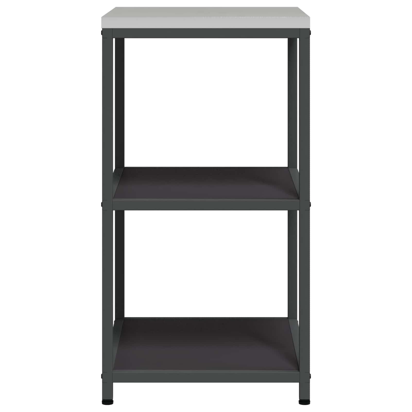 Stoccaggio in cucina HATTEM Nero 60 x 50 x 92 cm Acciaio | homemem39