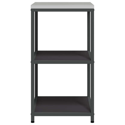 Stoccaggio in cucina HATTEM Nero 60 x 50 x 92 cm Acciaio | homemem39