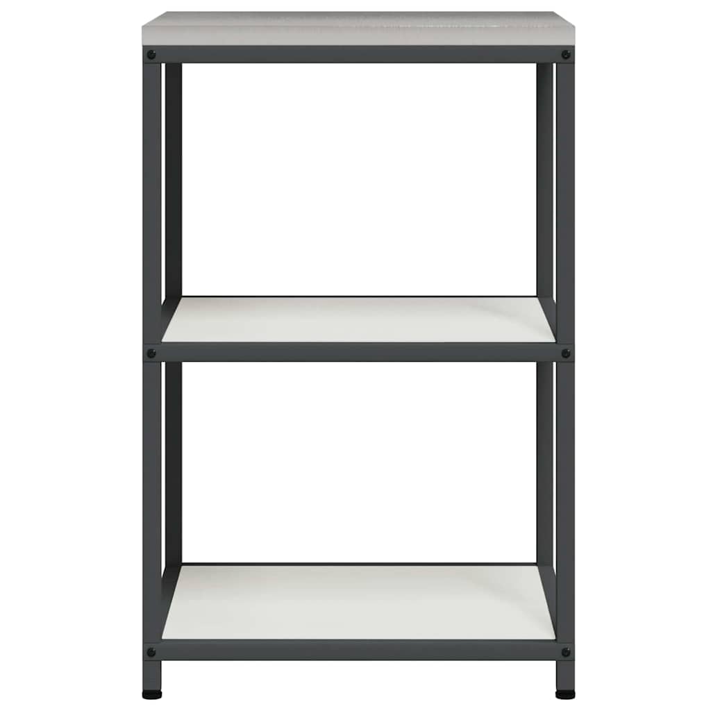 Stoccaggio in cucina HATTEM Bianco 60 x 50 x 92 cm Acciaio | homemem39