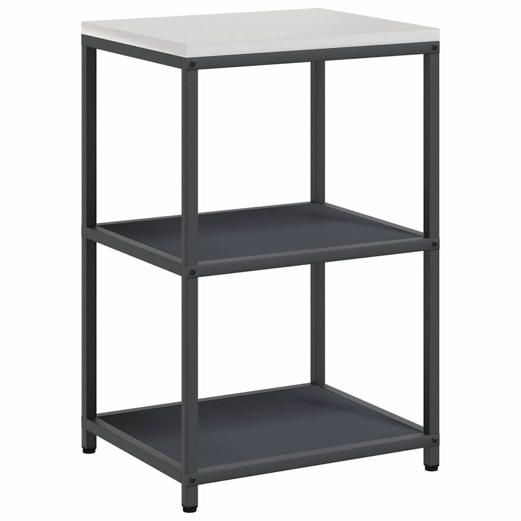Stoccaggio in cucina HATTEM Antracite 60 x 50 x 92 cm Acciaio | homemem39