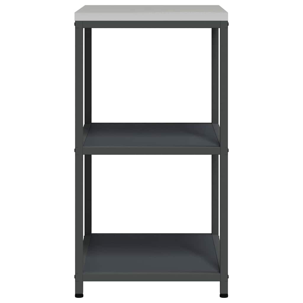 Stoccaggio in cucina HATTEM Antracite 60 x 50 x 92 cm Acciaio | homemem39