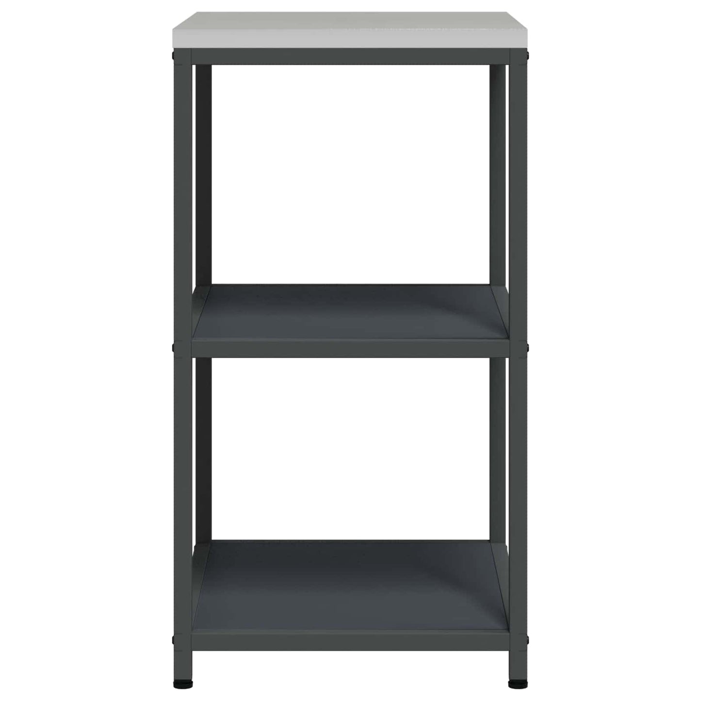 Stoccaggio in cucina HATTEM Antracite 60 x 50 x 92 cm Acciaio | homemem39