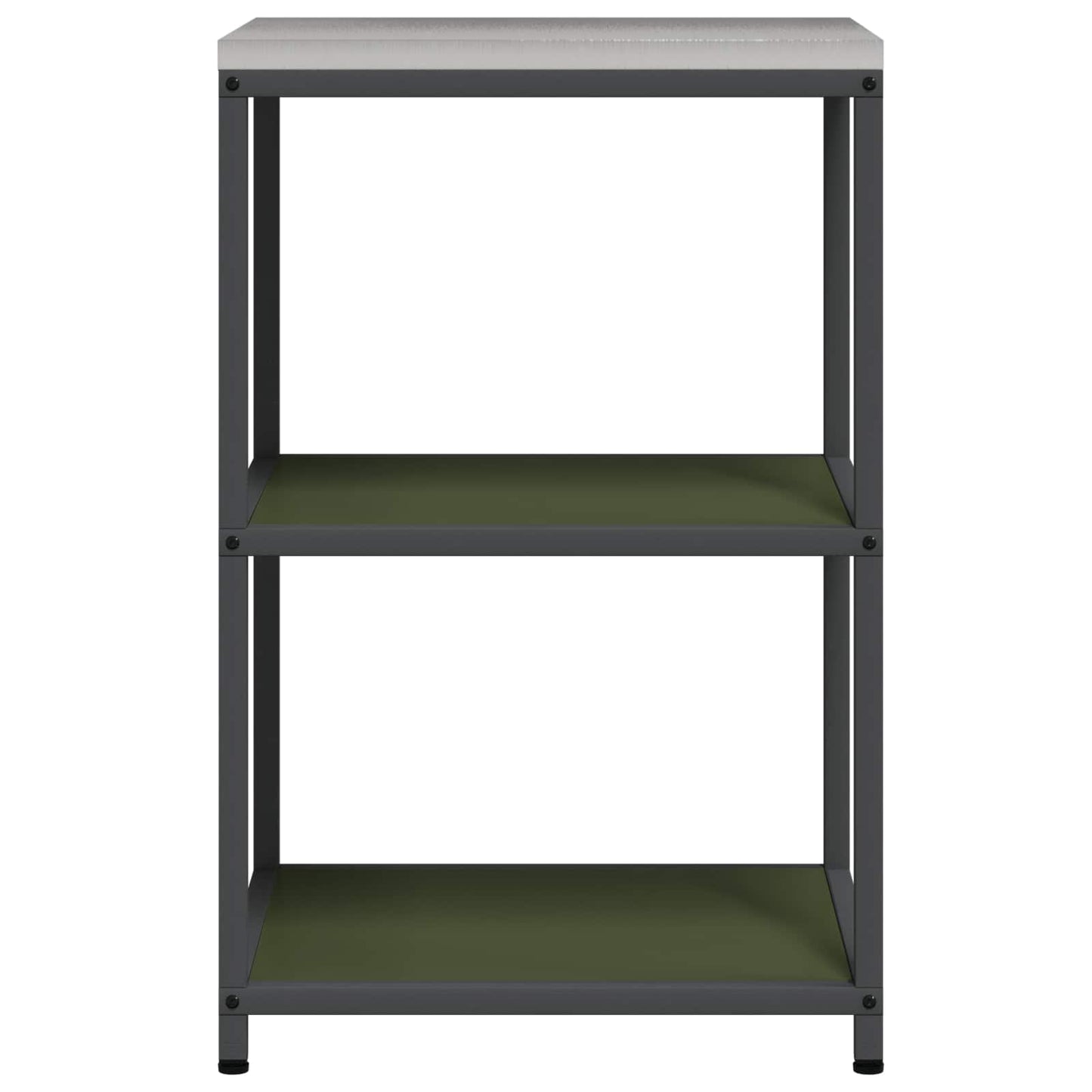 Stoccaggio in cucina HATTEM Verde Oliva 60 x 50 x 92 cm Acciaio