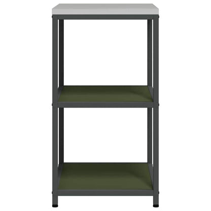 Stoccaggio in cucina HATTEM Verde Oliva 60 x 50 x 92 cm Acciaio | homemem39