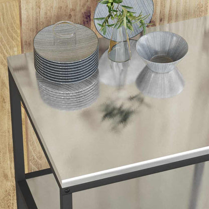 Stoccaggio in cucina HATTEM Argento 60 x 50 x 92 cm Acciaio