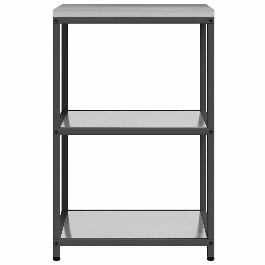 Stoccaggio in cucina HATTEM Argento 60 x 50 x 92 cm Acciaio | homemem39