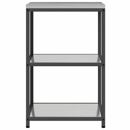 Stoccaggio in cucina HATTEM Argento 60 x 50 x 92 cm Acciaio | homemem39