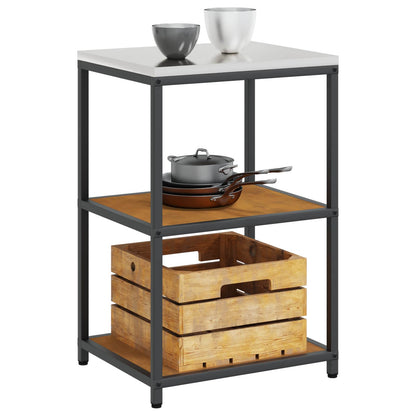 Stoccaggio in cucina HATTEM Ruggine 60 x 50 x 92 cm Acciaio | homemem39