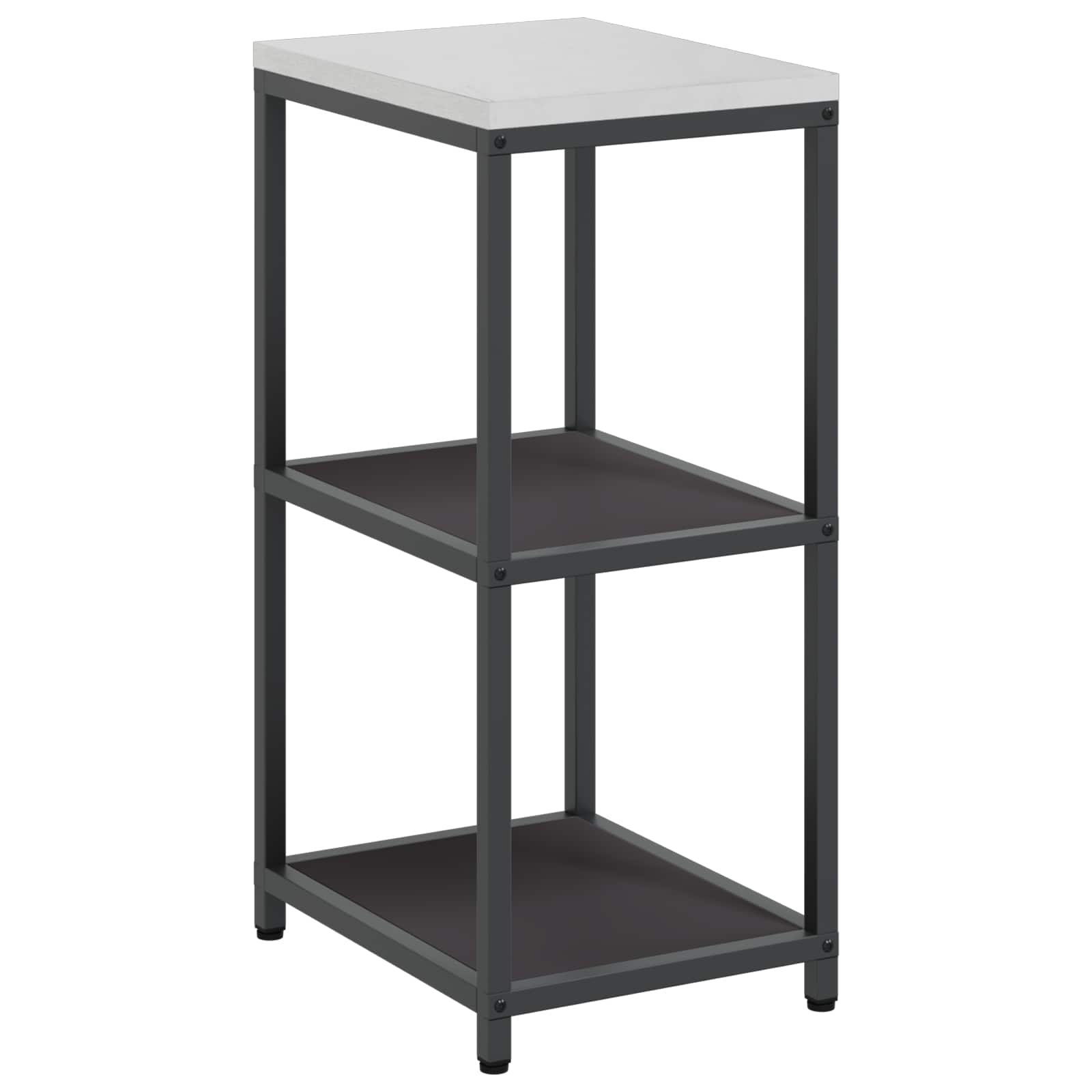Stoccaggio in cucina HATTEM Nero 40 x 50 x 92 cm Acciaio | homemem39