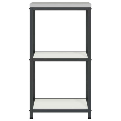 Stoccaggio in cucina HATTEM Bianco 40 x 50 x 92 cm Acciaio | homemem39