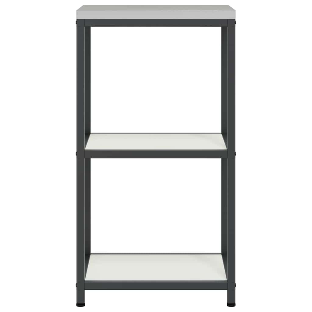 Stoccaggio in cucina HATTEM Bianco 40 x 50 x 92 cm Acciaio