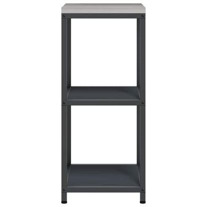 Stoccaggio in cucina HATTEM Antracite 40 x 50 x 92 cm Acciaio | homemem39