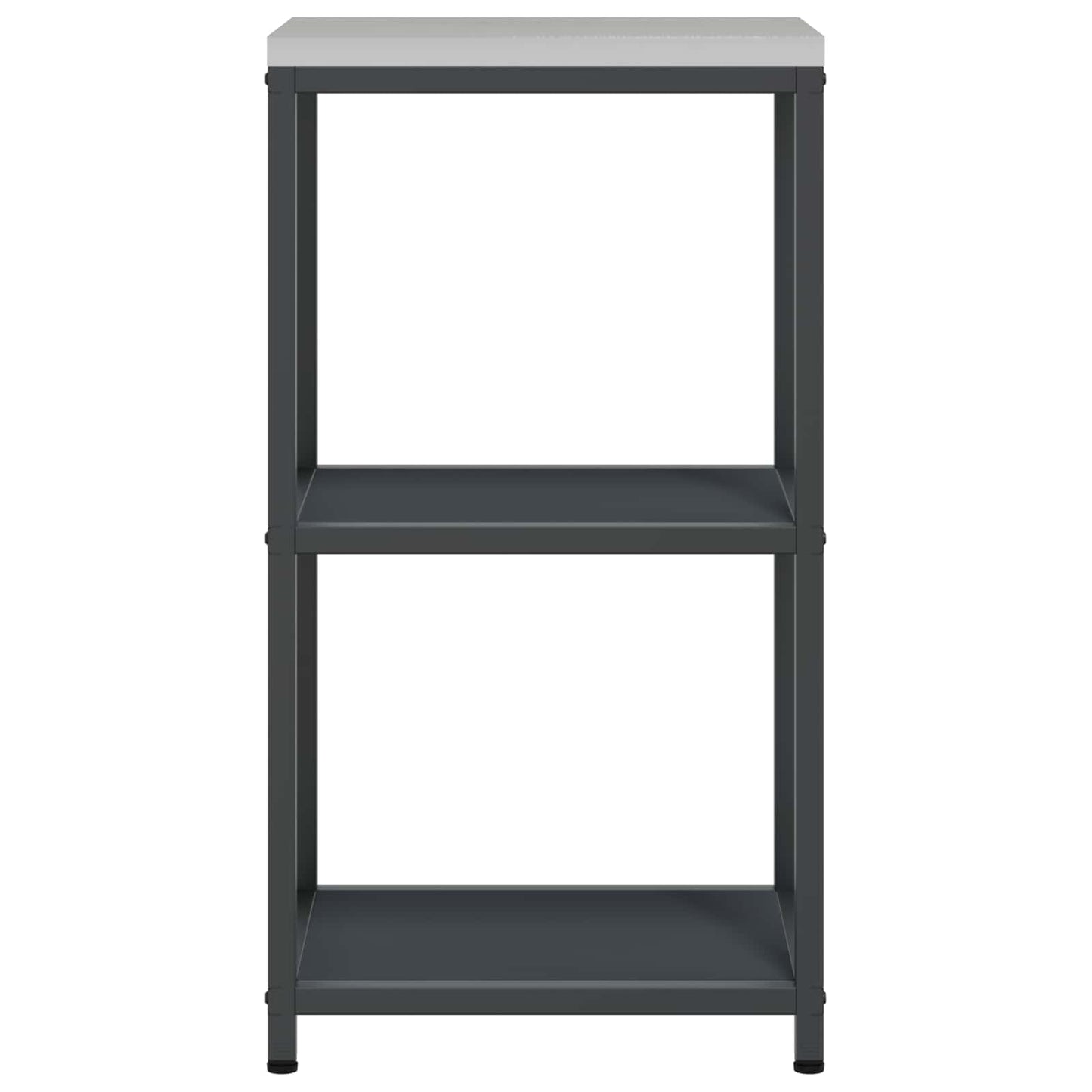 Stoccaggio in cucina HATTEM Antracite 40 x 50 x 92 cm Acciaio | homemem39
