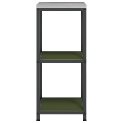 Stoccaggio in cucina HATTEM Verde Oliva 40 x 50 x 92 cm Acciaio