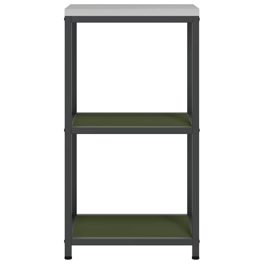 Stoccaggio in cucina HATTEM Verde Oliva 40 x 50 x 92 cm Acciaio | homemem39