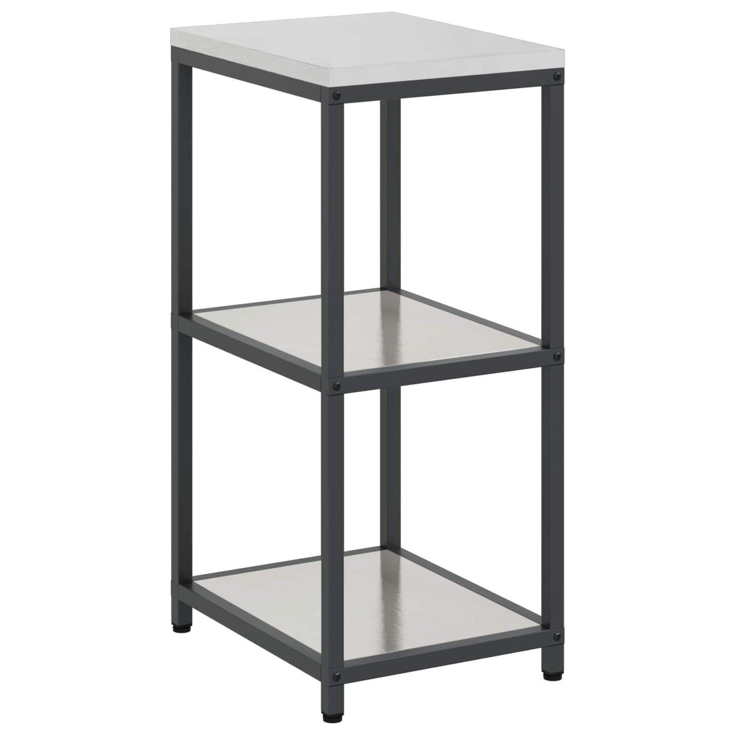 Stoccaggio in cucina HATTEM Argento 40 x 50 x 92 cm Acciaio | homemem39
