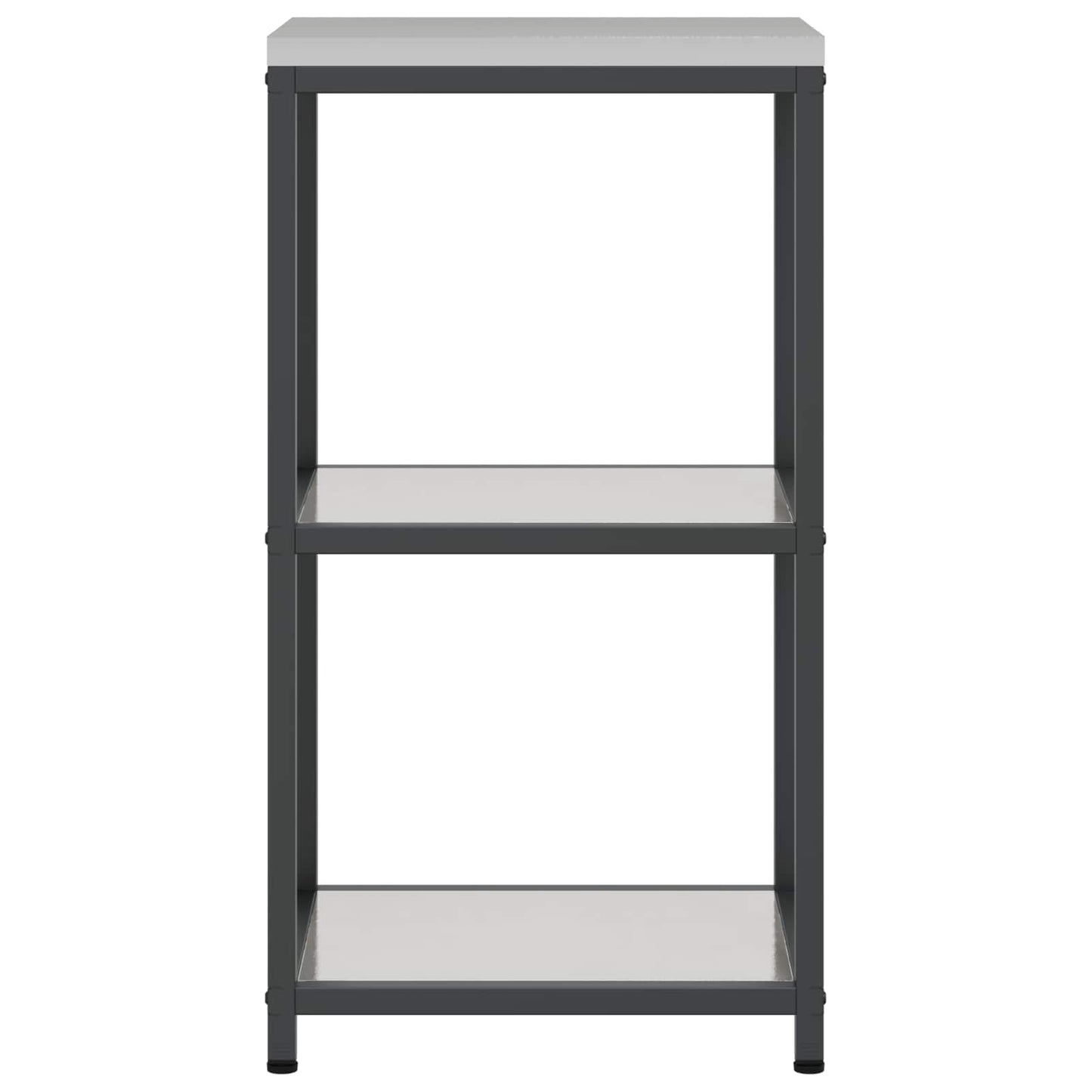 Stoccaggio in cucina HATTEM Argento 40 x 50 x 92 cm Acciaio | homemem39