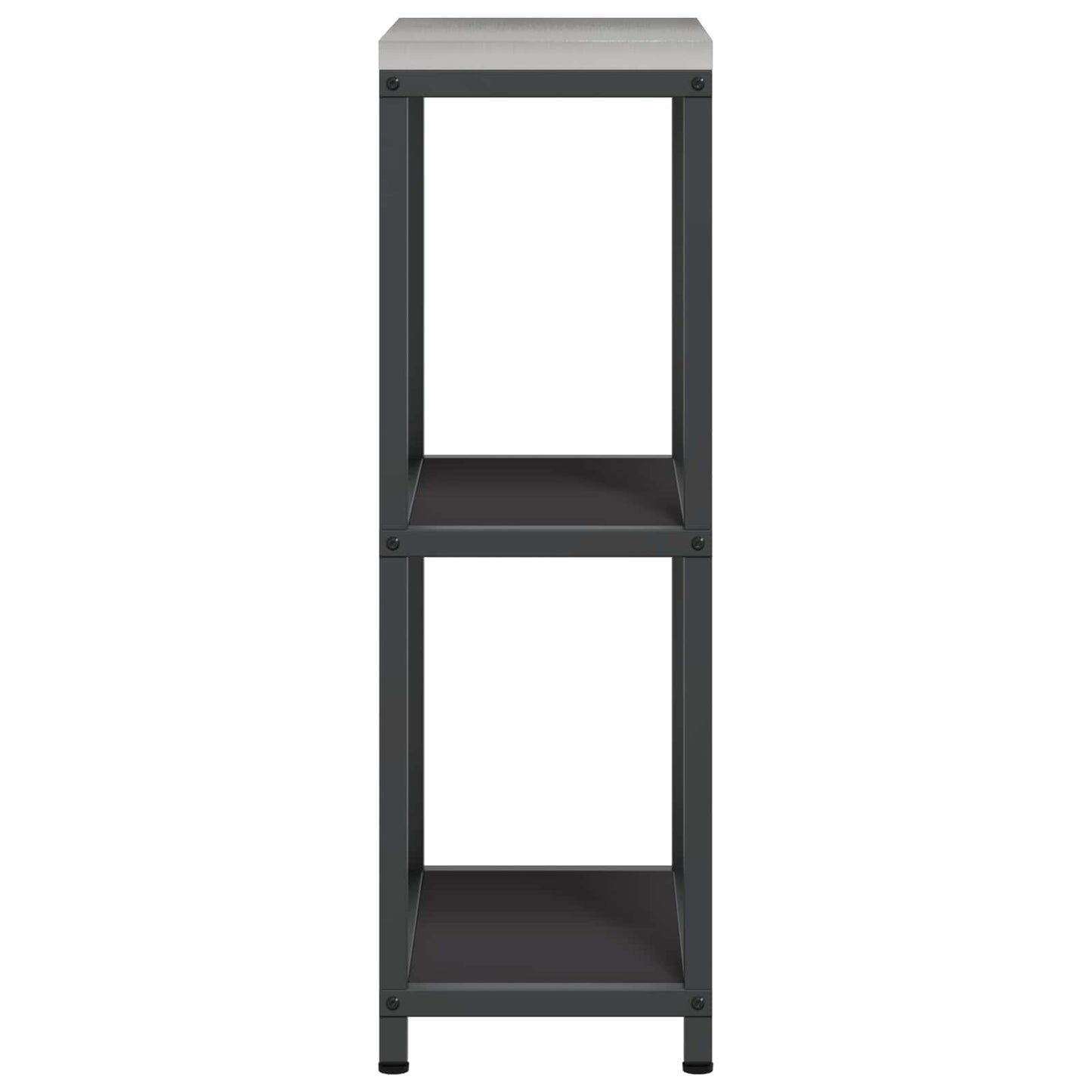 Stoccaggio in cucina HATTEM Nero 30 x 50 x 92 cm Acciaio