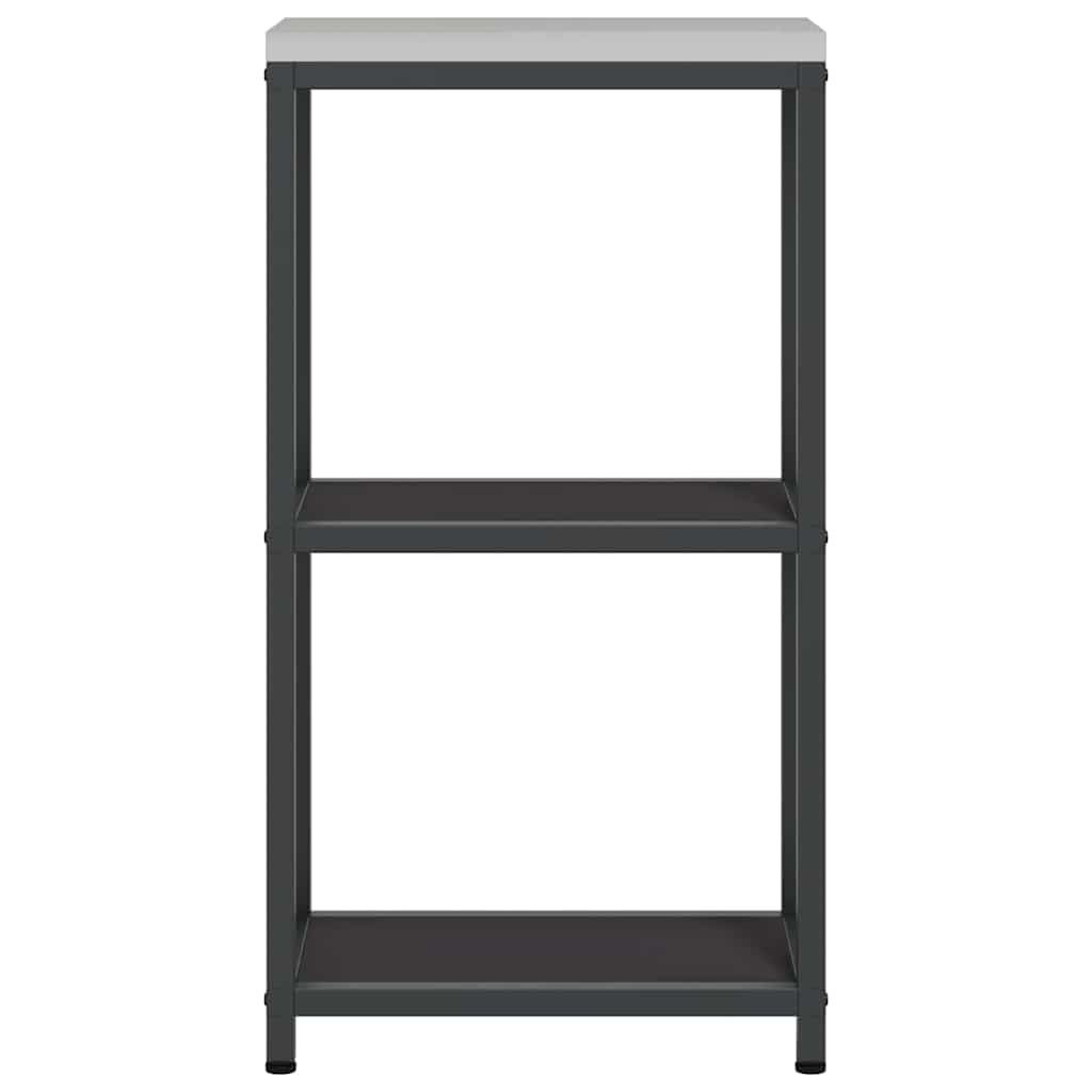 Stoccaggio in cucina HATTEM Nero 30 x 50 x 92 cm Acciaio | homemem39