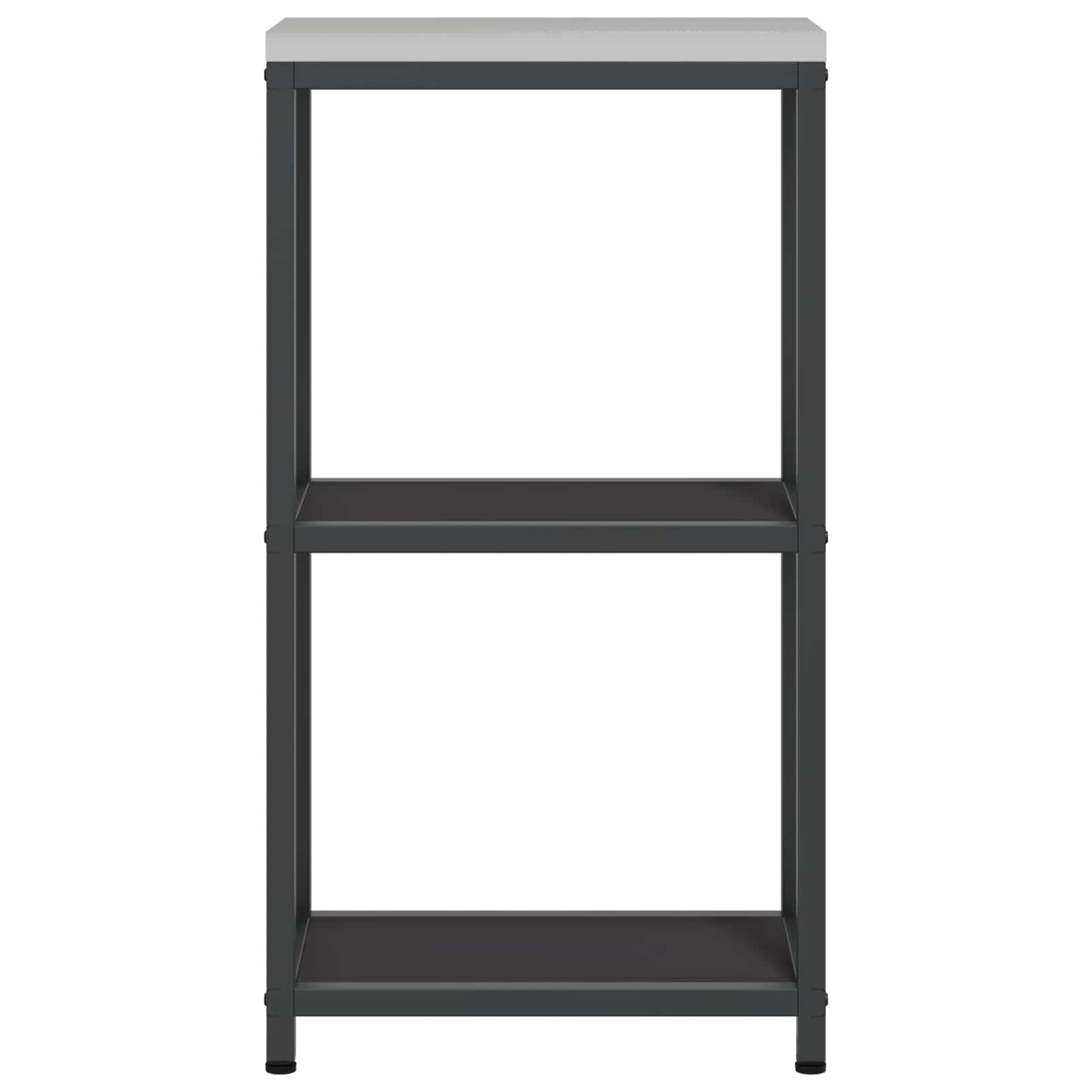 Stoccaggio in cucina HATTEM Nero 30 x 50 x 92 cm Acciaio | homemem39
